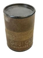 US M67 Cardboard Grenade Container 1974 Dated EMPTY