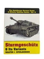 WW2 German Sturmgeschutz and Its Variants Spielberger Armor and Vehicles Series Vol 2 Used Hardcover Reference Book