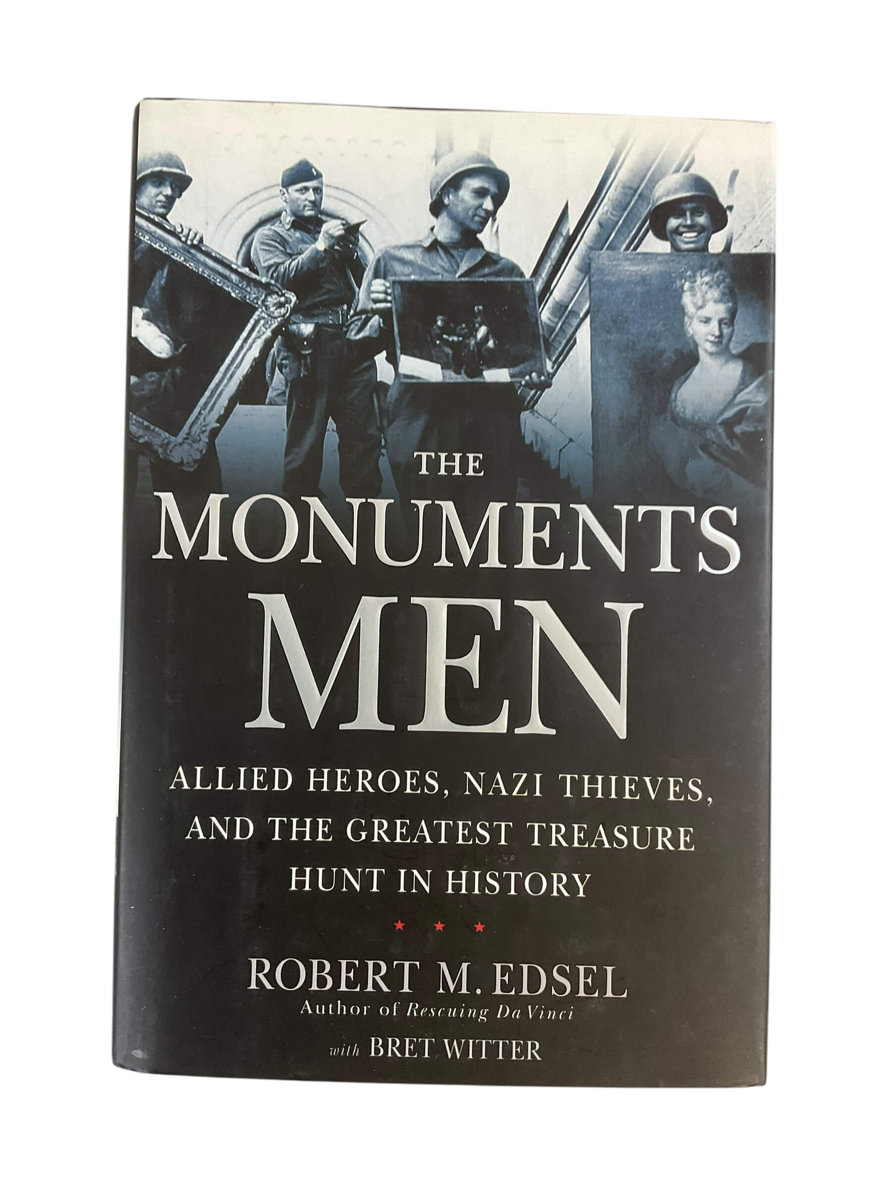 WW2 US The Monuments Men Used Hardcover Reference Book WW2 US The Monuments Men Used Hardcover Reference Book