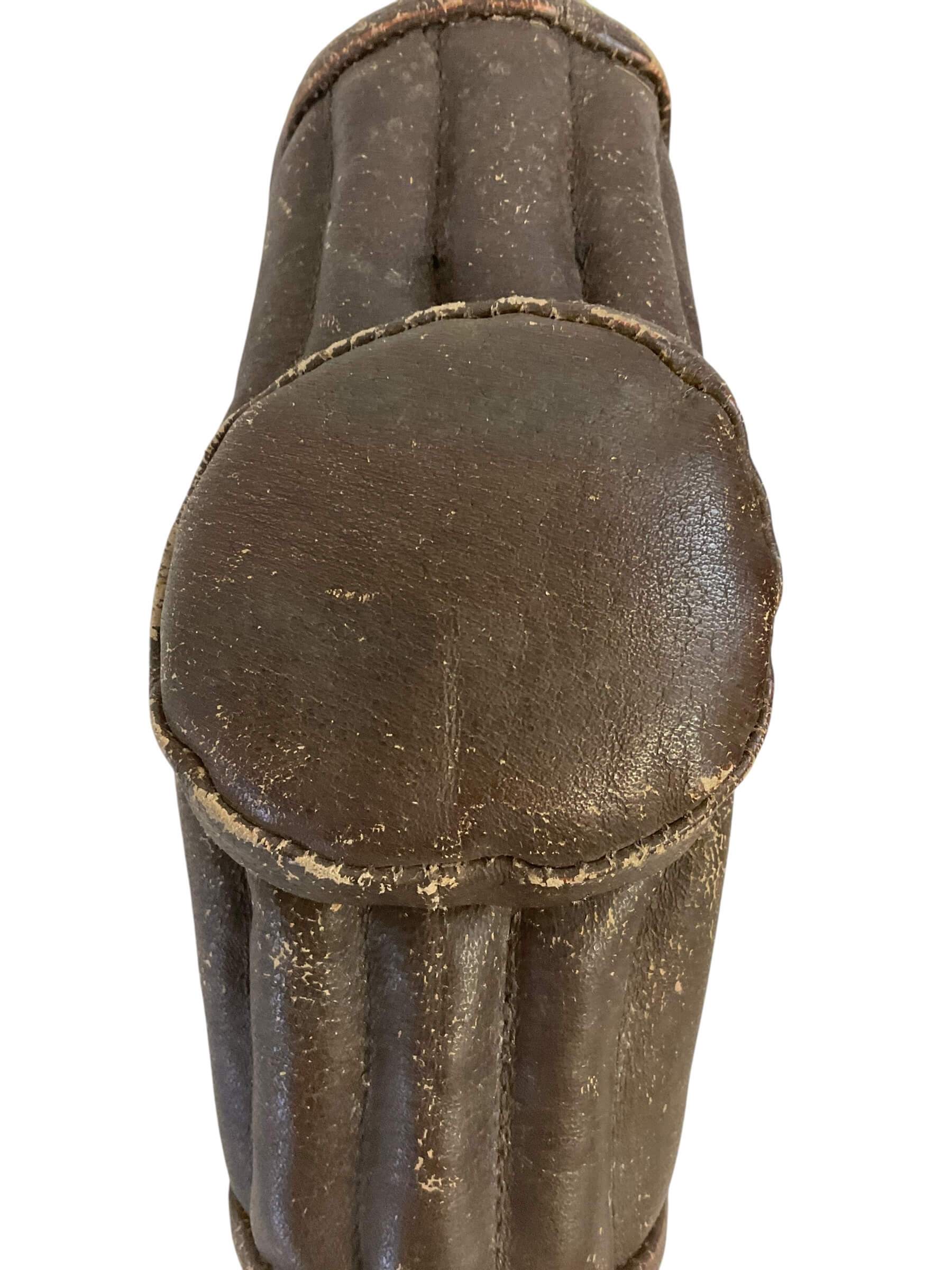 WW2 German Luftwaffe Elbow Pads LBA 44 Marked Fallschirmjaeger Pilot WW2 German Luftwaffe Elbow Pads LBA 44 Marked Fallschirmjaeger Pilot