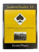 WW2 German Luftwaffe Jagdgeschwader 53 JG 53 March 1937 to May 1942 New Hardcover Reference Book
