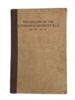 WW2 Canadian The History of the Second Field Regiment RCA Used Softcover Reference Book