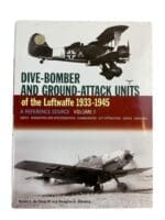 WW2 German Dive-Bomber and Ground-Attack Unit of the Luftwaffe 1933 to 1945 Vol 1 New Hardcover Reference Book