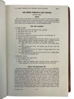 Post WW2 British Armored Armour Instruction Reference Book