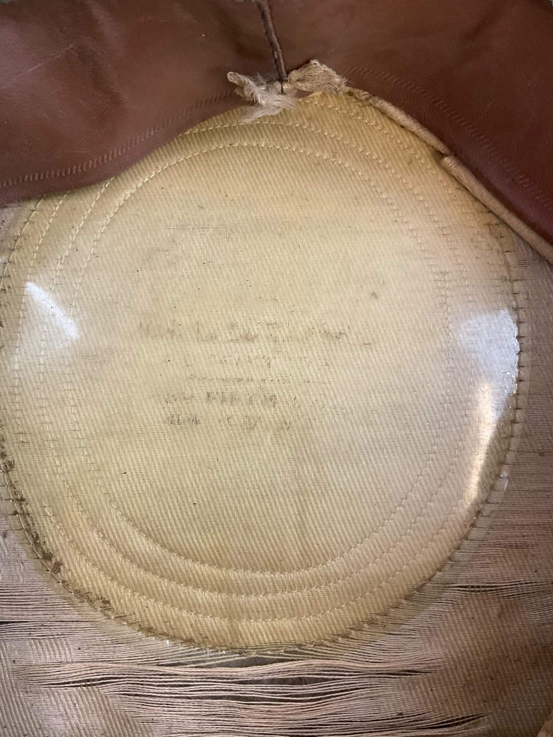 WW1 US M1912 Officers Peak Cap Named 168 Field Artillery WW1 US M1912 Officers Peak Cap Named 168 Field Artillery