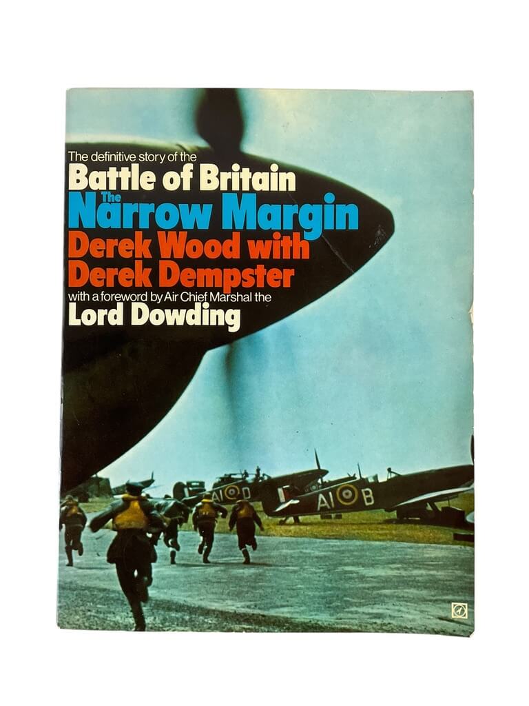 WW2 British RAF Battle of Britain The Narrow Margin Softcover Reference Book WW2 British RAF Battle of Britain The Narrow Margin Softcover Reference Book