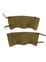 WW2 British Army Spats Pair Size 3 1944 Dated