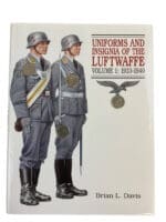 WW2 German Uniforms and Insignia of the Luftwaffe Vol 1 1933 to 1940 New Hardcover Reference Book