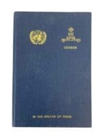Canadian The First Battalion of the Royal Canadian Regiment in Cyprus Used Hardcover Reference Book