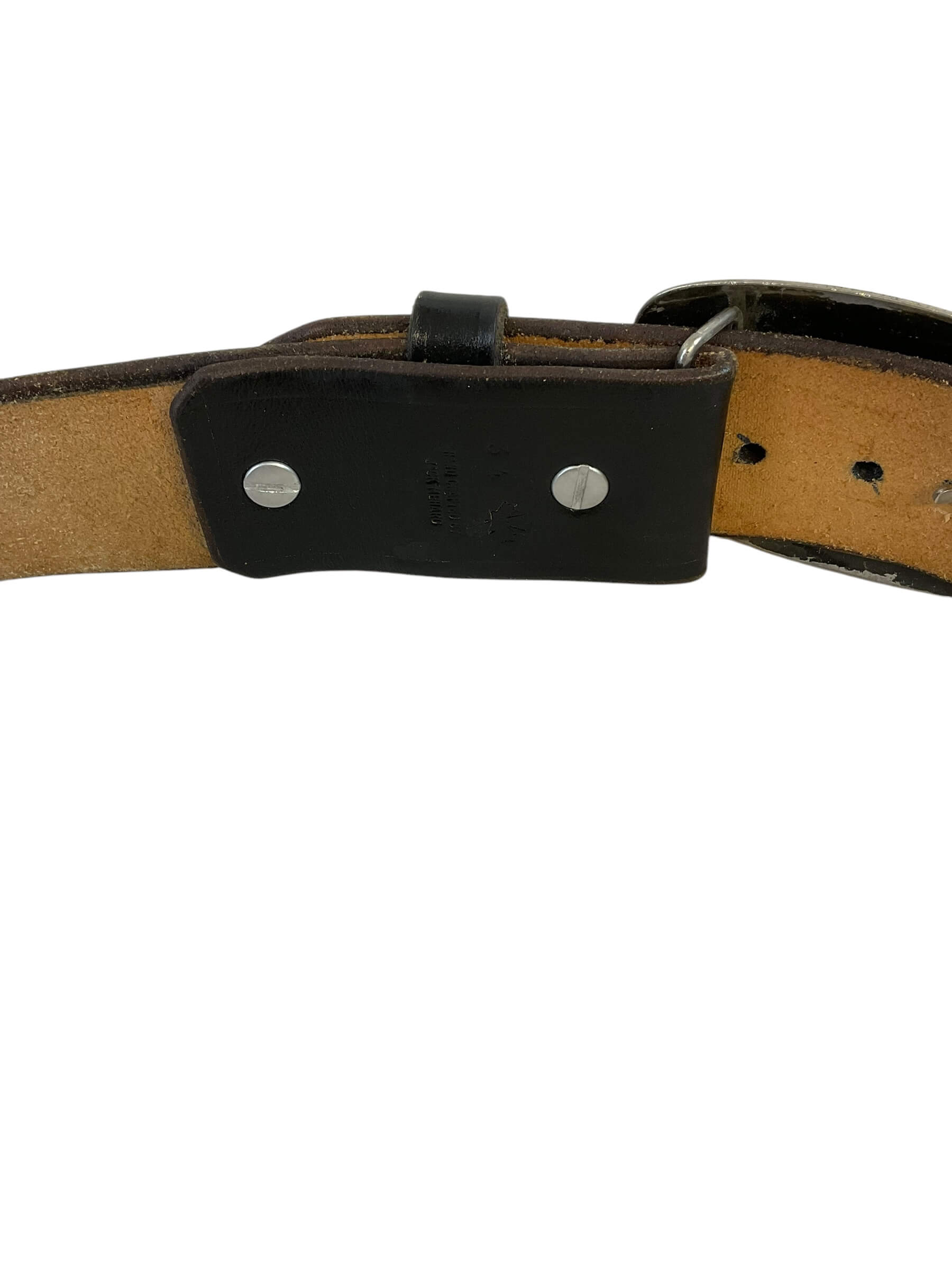 Canadian Toronto Police Dress Belt with Buckle Named and Numbered Canadian Toronto Police Dress Belt with Buckle Named and Numbered
