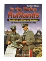 WW2 German In the Deep Russian Lands Breakthrough to Volga and Caucasus GERMAN TEXT Used Hardcover Reference Book