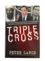 US Triple Cross How bin Laden's Master Spy Penetrated the CIA Green Berets and FBI Used Hardcover Reference Book US Triple Cross How bin Laden's Master Spy Penetrated the CIA Green Berets and FBI Used Hardcover Reference Book