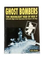 WW2 German Luftwaffe Ghost Bombers The Moonlight War of NSG 9 New Hardcover Reference Book