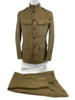 WW1 US AEF 80th Division Motor Transport Corps Jacket and Trousers Named