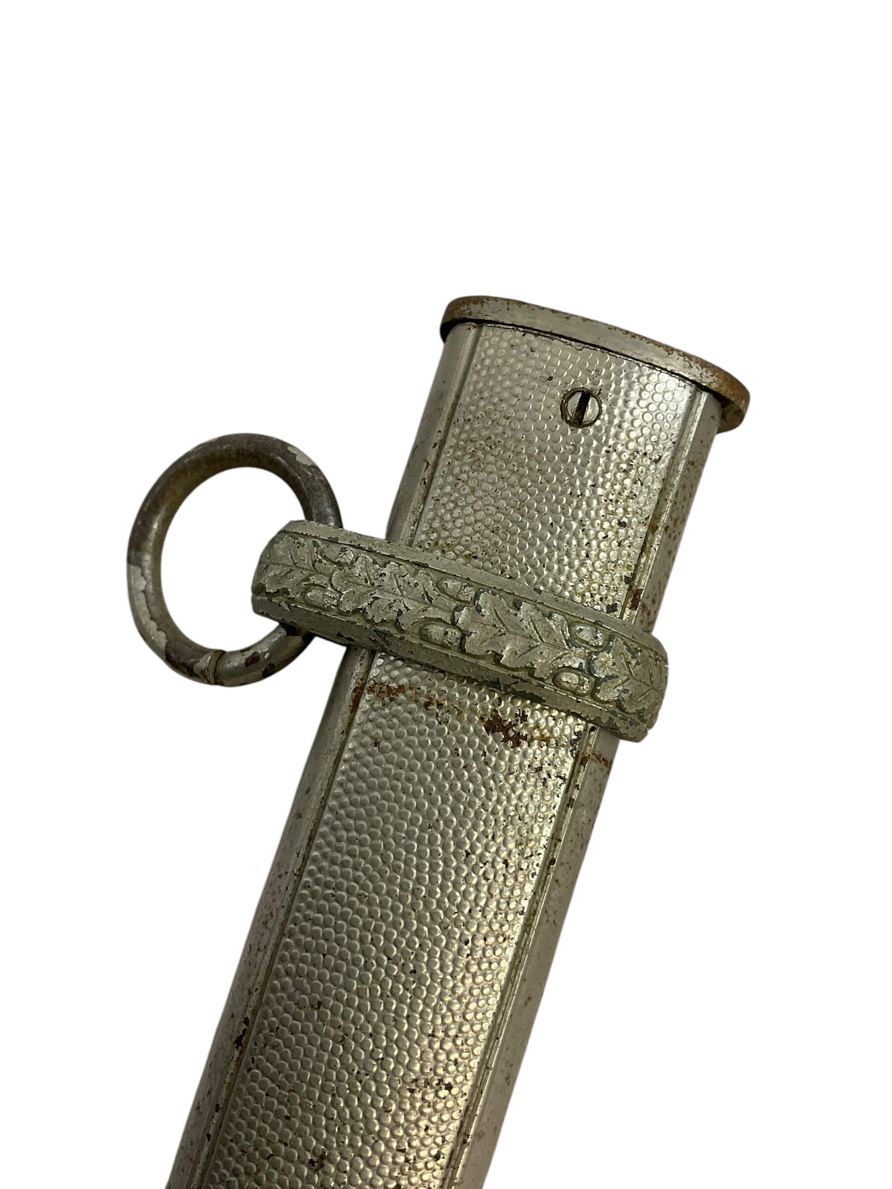 WW2 German Army White Handled Dagger with Scabbard Late War WW2 German Army White Handled Dagger with Scabbard Late War