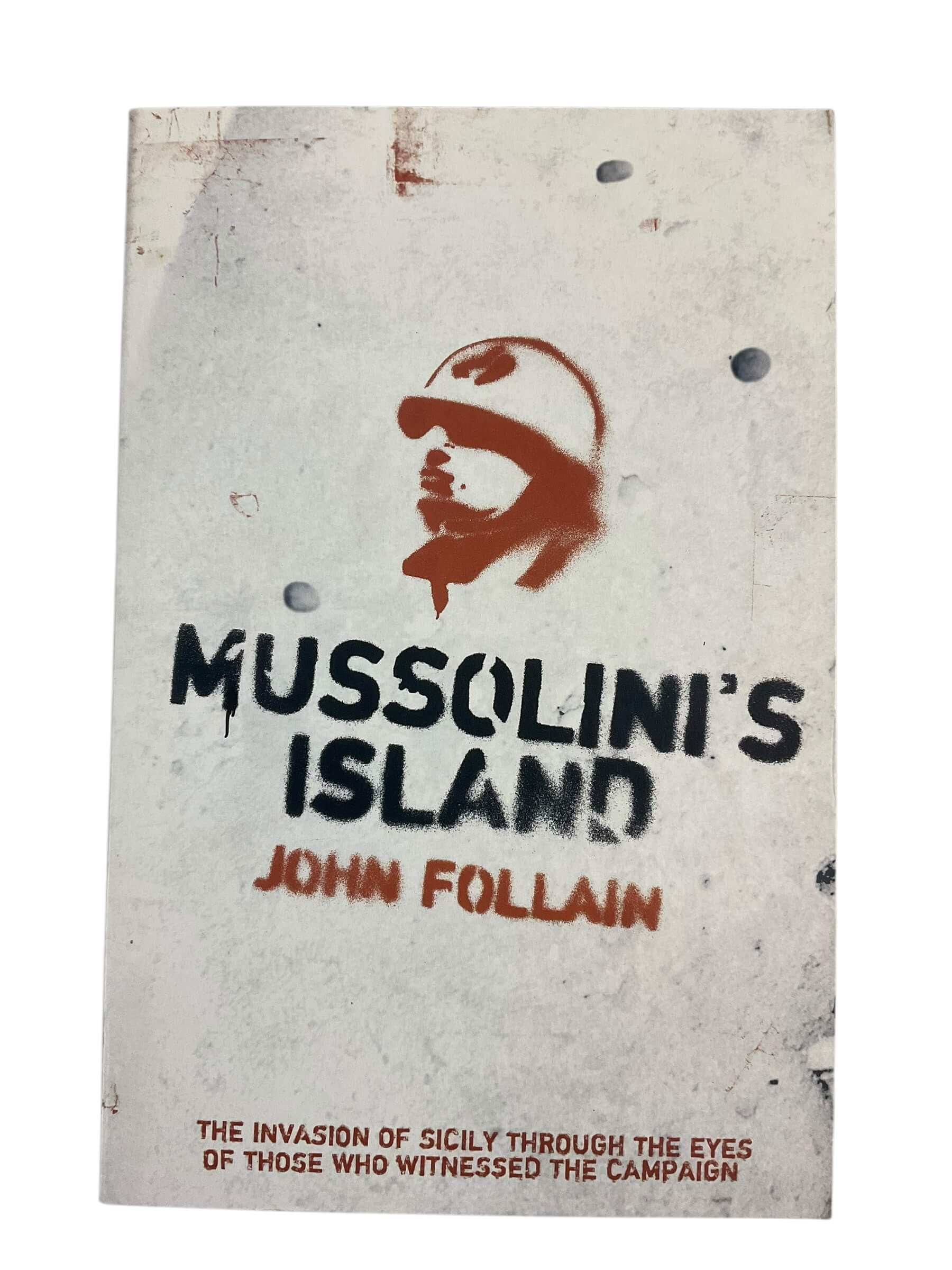 WW2 US British Mussolini's Island Invasion of Sicily Used Softcover Reference Book WW2 US British Mussolini's Island Invasion of Sicily Used Softcover Reference Book