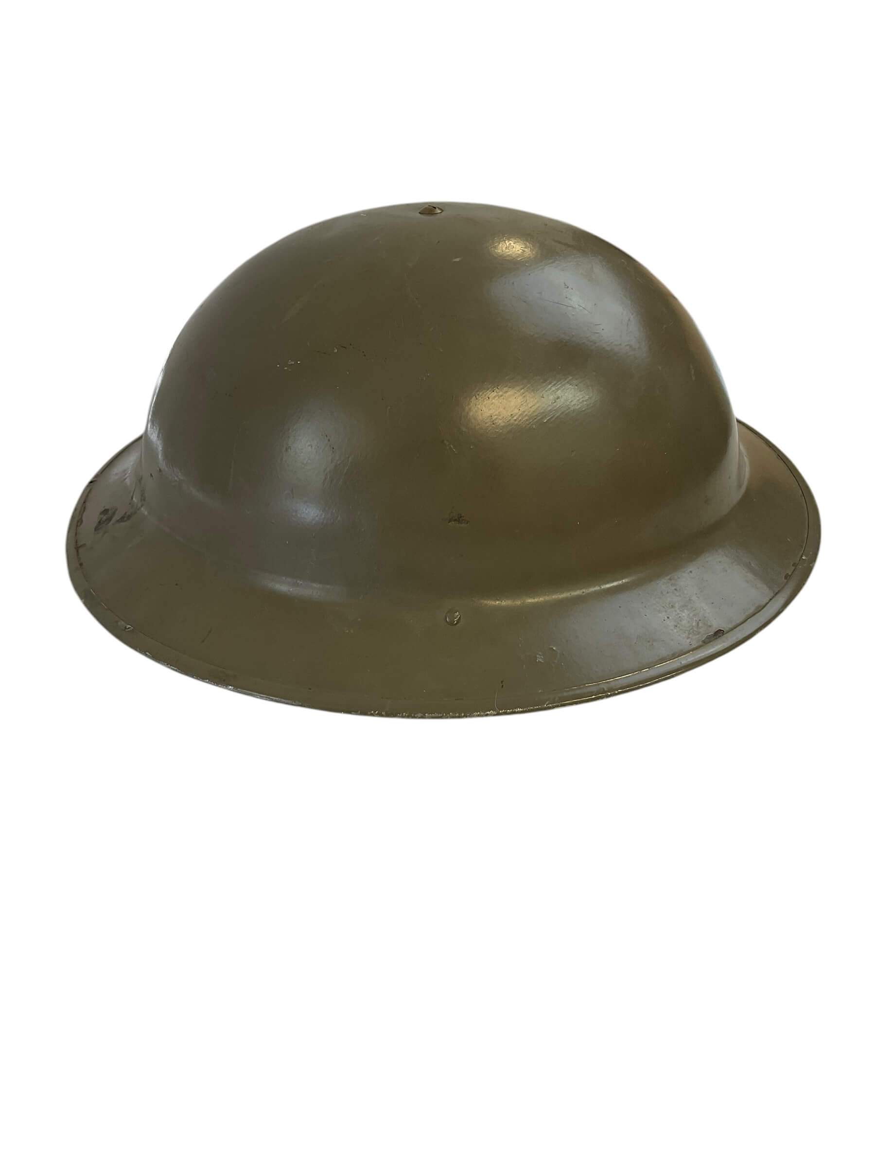 Belgian Belgium Army Mk2 Steel Helmet with Liner 1943 Dated British Shell Belgian Belgium Army Mk2 Steel Helmet with Liner 1943 Dated British Shell