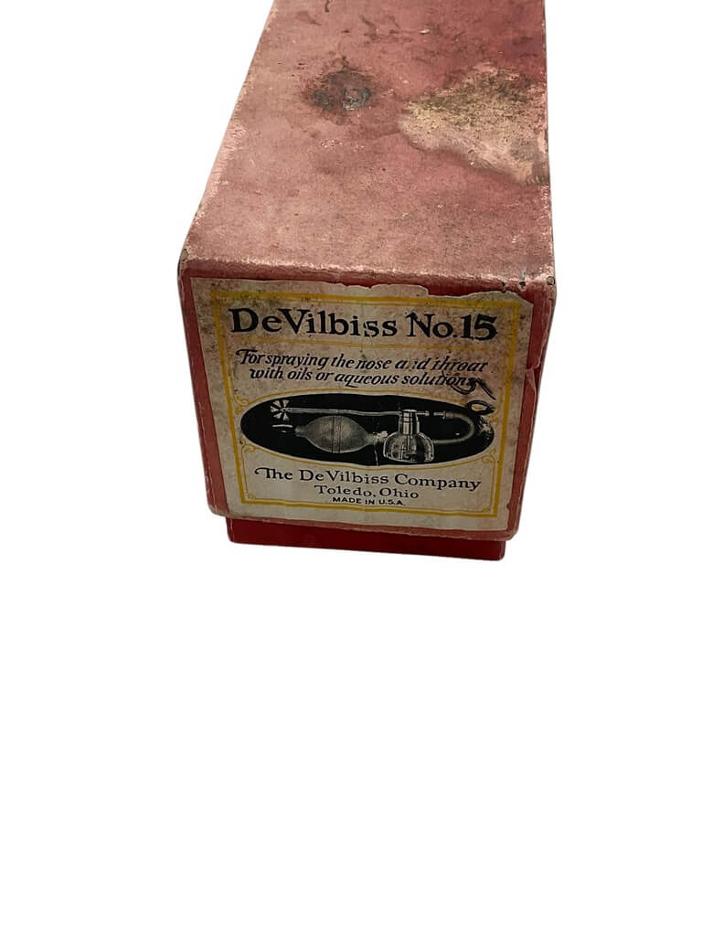US DeVilbiss No 15 Atomizer in Original Box US DeVilbiss No 15 Atomizer in Original Box