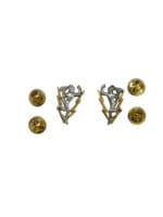 Canadian Forces Signals Collars Insignia Pair