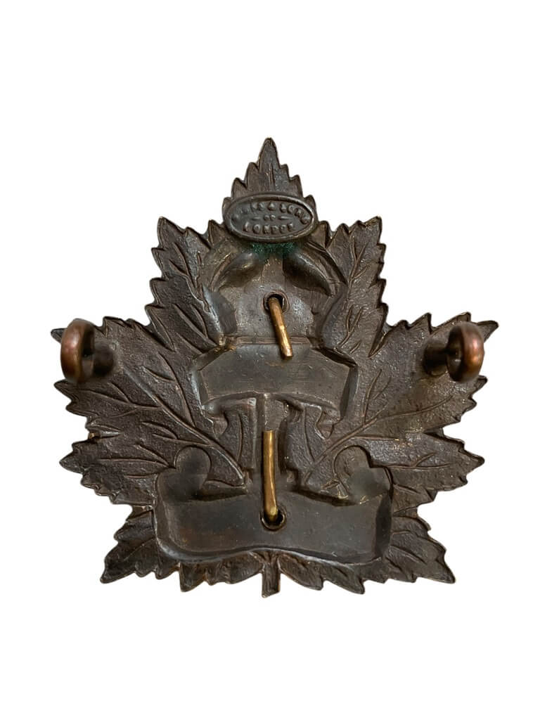 WW1 Canadian CEF 1st Battalion Cap Badge WW1 Canadian CEF 1st Battalion Cap Badge