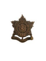 WW1 Canadian CEF 186th Battalion Collar Insignia Single