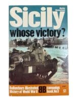 WW2 US British Italy Sicily Whose Victory? Ballantines No 3 Used Softcover Reference Book