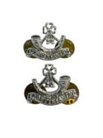 British Light Infantry Staybright Collars Insignia Pair