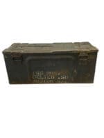 WW2 Canadian Ammo Box 25 Pounder Repurposed to 50 Cal 1941 Dated
