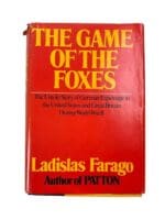 WW2 US British German The Game of the Fox Used Hardcover Reference Book