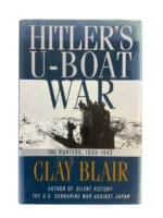 WW2 German Kriegsmarine Hitler's U-Boat War The Hunters 1939 to 1942 Used Hardcover Reference Book
