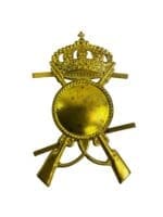 WW2 Italian Army Infantry Pith Helmet Cap Badge