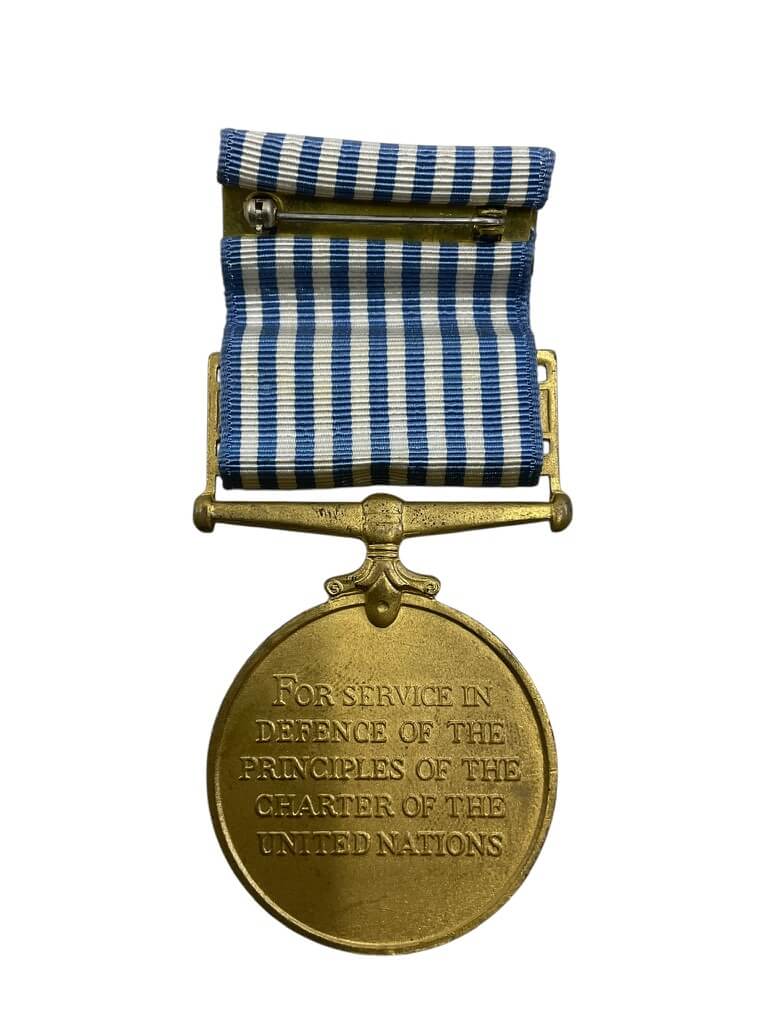 Canadian UN United Nations Korean War Full Size Medal Canadian UN United Nations Korean War Full Size Medal