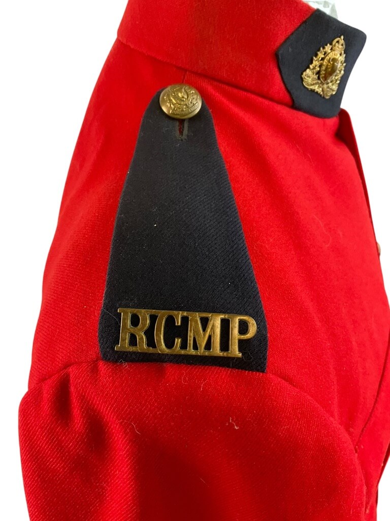 WW2 Royal Canadian Mounted Police RCMP Scarlet Uniform Jacket WW2 Royal Canadian Mounted Police RCMP Scarlet Uniform Jacket