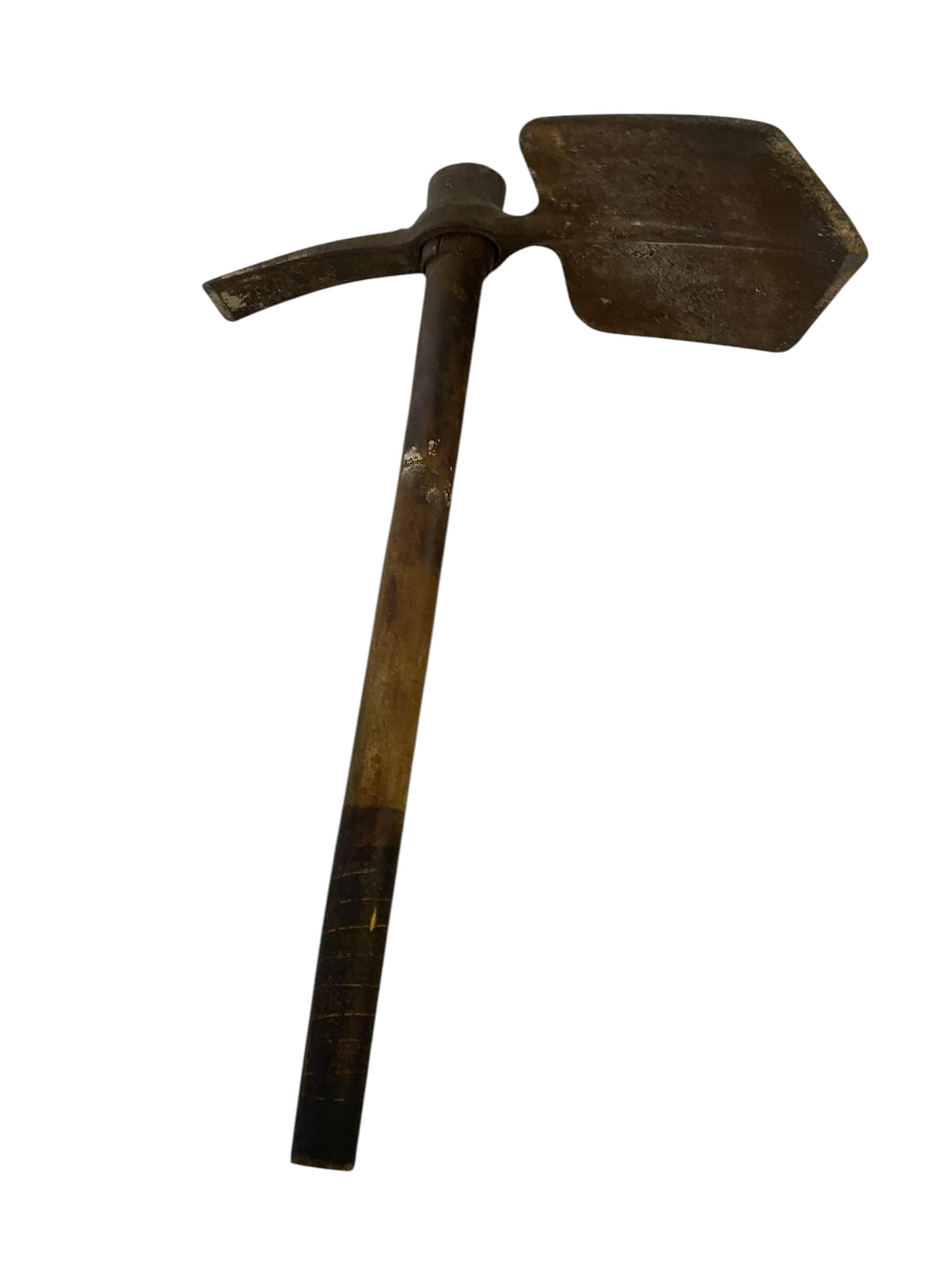 WW2 British Canadian 1943 Dated Entrenching Tool & Wood Handle WW2 British Canadian 1943 Dated Entrenching Tool & Wood Handle