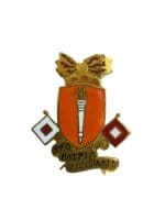 US Army DUI Distinctive Uniform Insignia Signal School Unit Badge Pin