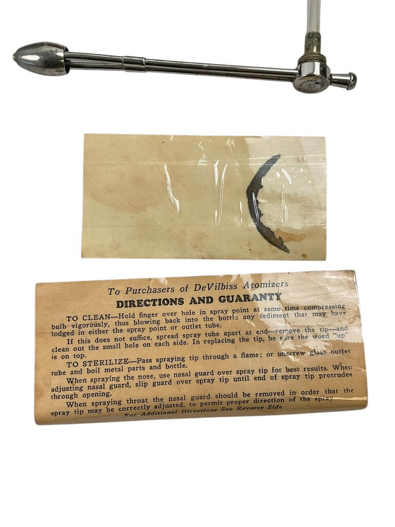 US DeVilbiss No 15 Atomizer in Original Box US DeVilbiss No 15 Atomizer in Original Box