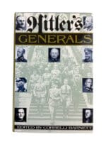 WW2 German Hitler's Generals Used Hardcover Reference Book