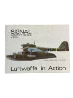 WW2 German Luftwaffe in Action Signal Aircraft No 1 Used Softcover Reference Book