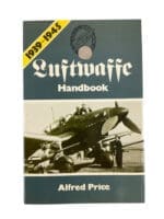 WW2 German Luftwaffe Handbook 1939 to 1945 Alfred Price Used Hardcover Reference Book