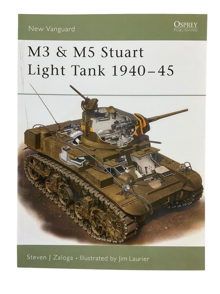 WW2 US M3 and M5 Stuart Light Tank 1940 to 45 Osprey New Vanguard No 33 New Softcover Reference Book WW2 US M3 and M5 Stuart Light Tank 1940 to 45 Osprey New Vanguard No 33 New Softcover Reference Book