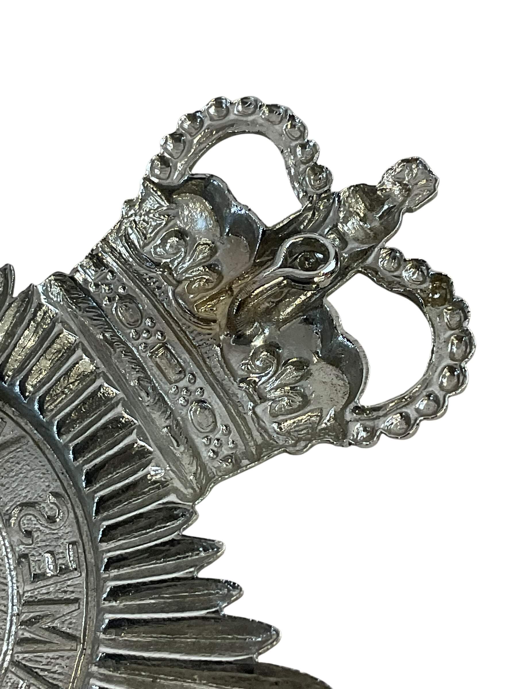 British Thames Valley Constabulary Police Helmet Plate British Thames Valley Constabulary Police Helmet Plate