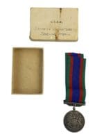 WW2 Canadian Volunteer Service Medal Full Size In Box