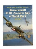 WW2 German Luftwaffe Messerschmitt Bf 110 Zerstörer Aces Osprey Aircraft No 25 New Softcover Reference Book