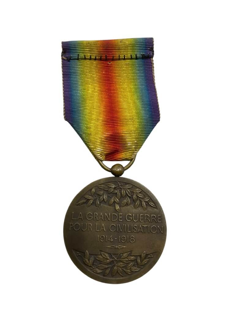 WW1 France Victory Full Size Medal WW1 France Victory Full Size Medal