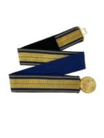 Canadian RCAF Officers Dress Belt and Gilt Buckle Scully Montreal Maker