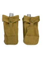 WW2 Canadian Army P37 Small Basic Pouches C Broad Arrowed Pair