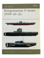 WW2 German Kriegsmarine U-Boats 1939 to 45 (2) Osprey New Vanguard No 55 New Softcover Reference Book