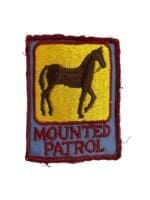 US Boston Massachusetts Mounted Patrol Police Patch US Boston Massachusetts Mounted Patrol Police Patch