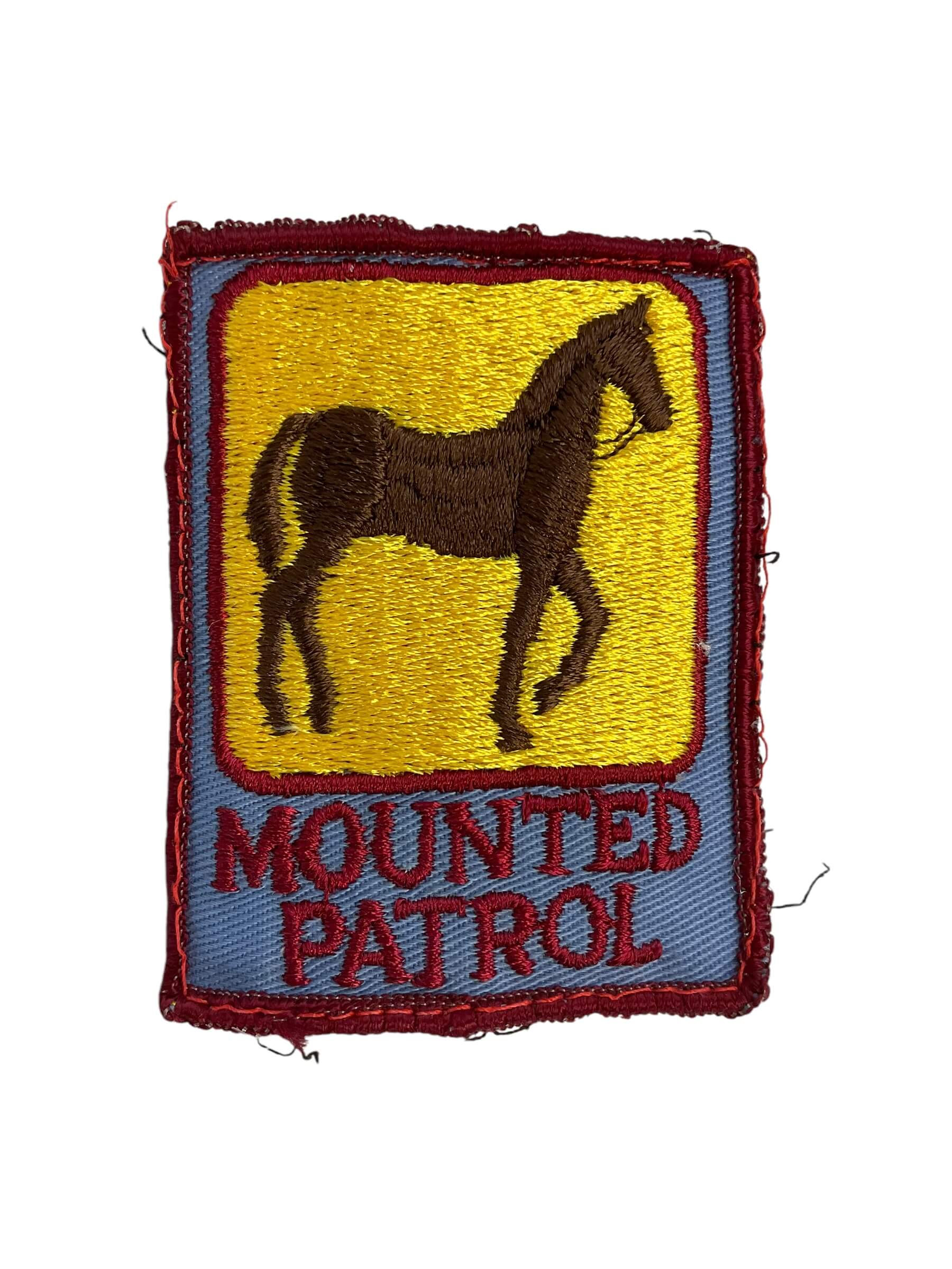 US Boston Massachusetts Mounted Patrol Police Patch US Boston Massachusetts Mounted Patrol Police Patch