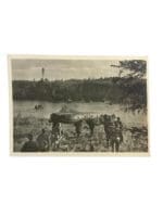 WW2 German Waffen SS Postcard 5.5 X 4 Inches